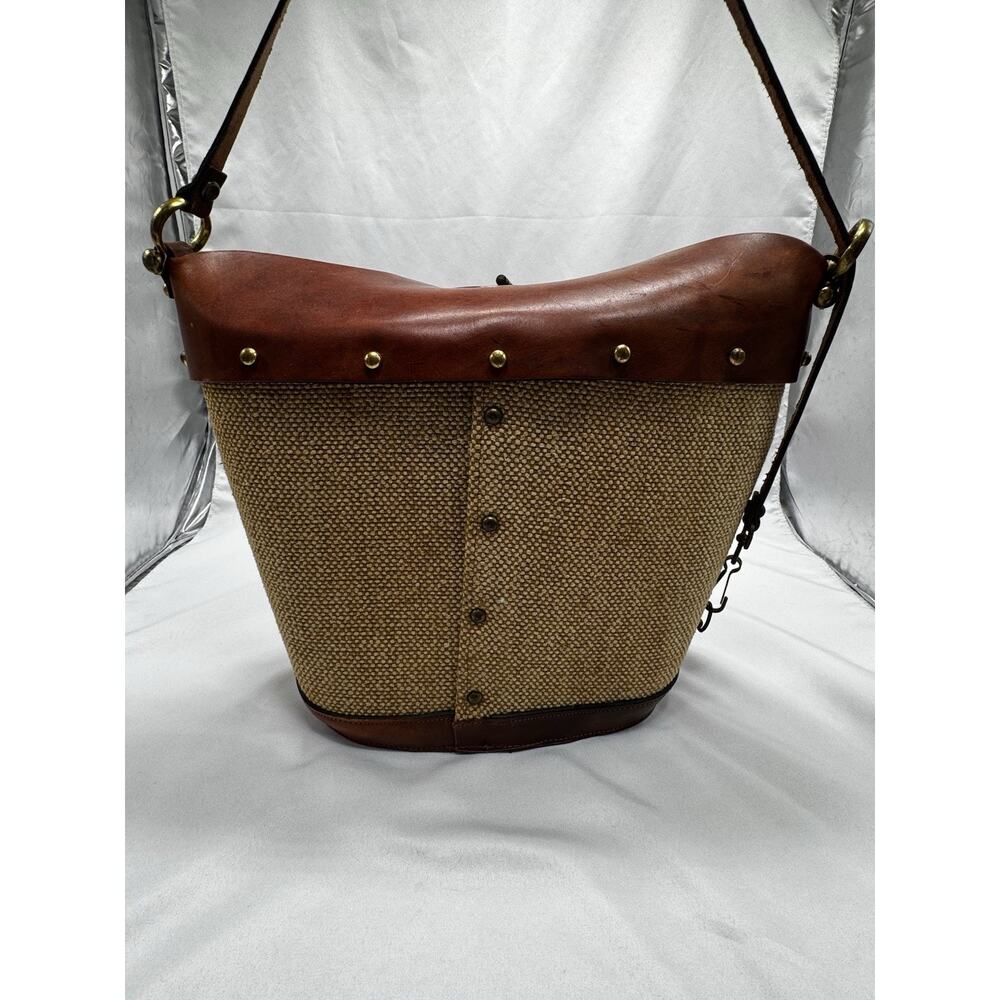 VINTAGE A.E. Phelps New York Leather Purse Walking Horse Preppy Hand Made Boho - Picture 3 of 16